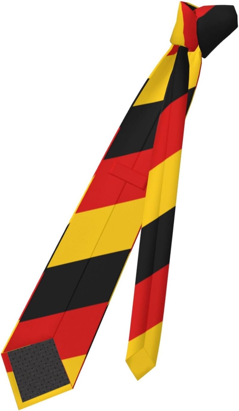 AKMCBSH National Flags Tie Comfortable Soft Novelty Necktie Unisex for Weddings Party Birthday Gift - Image 4